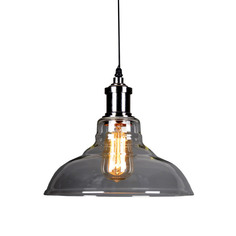 Светильник loppy medium ceiling lamp (gramercy) серый 130 см.