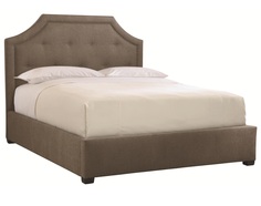 Мягкая кровать budapest 200*200 (myfurnish) коричневый 216.0x130x212 см.