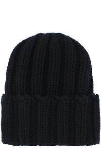 Кашемировая шапка фактурной вязки Inverni