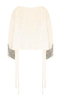 Хлопковый пуловер фактурной вязки с вырезом-лодочка 3.1 Phillip Lim