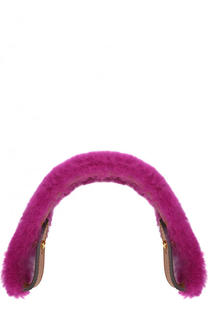 Ручка для сумки с отделкой из овчины Anya Hindmarch