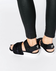 Сандалии с широкими ремешками adidas Originals Adilette - Черный