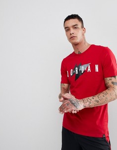 Красная футболка с логотипом в стиле ретро Nike Jordan 908007-687 - Красный