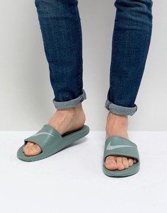 Зеленые шлепанцы Nike Kawa 832528-301 - Зеленый