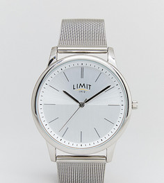 Серебристые часы с браслетом ограниченной серии эксклюзивно для ASOS - Серебряный Limit