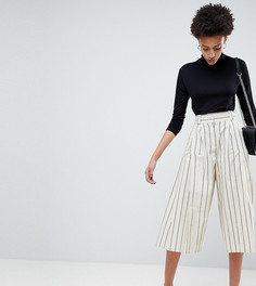 Широкие кюлоты в полоску ASOS - Мульти