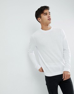 Белый хлопковый джемпер ASOS - Белый
