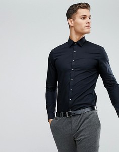 Рубашка облегающего кроя Calvin Klein - Черный