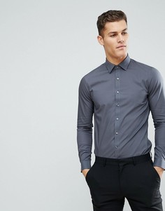 Рубашка облегающего кроя Calvin Klein - Серый