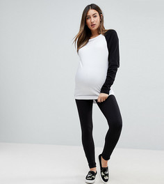 Мягкие леггинсы ASOS MATERNITY - Черный