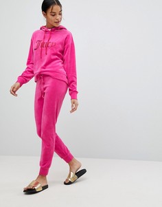 Велюровые спортивные штаны Juicy Couture - Розовый
