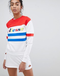 Свободный свитшот с радужным логотипом Ellesse Heritage - Мульти