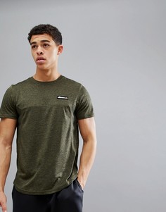 Футболка оливкового цвета со вставками ellesse Sport - Зеленый