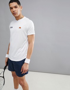 Белая теннисная футболка с рукавами реглан ellesse - Белый