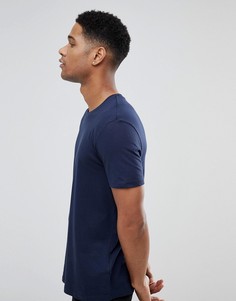 Темно-синяя футболка с круглым вырезом Burton Menswear - Темно-синий