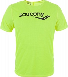 Футболка мужская Saucony Sleevevizipro Citron