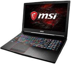 Ноутбук MSI GE63VR 7RF(Raider)-206XRU, 15.6&quot;, Intel Core i7 7700HQ 2.8ГГц, 16Гб, 1000Гб, 128Гб SSD, nVidia GeForce GTX 1070 - 8192 Мб, Free DOS, 9S7-16P112-206, черный