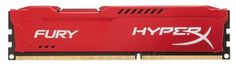 Модуль памяти KINGSTON HyperX FURY Red Series HX424C15FR2/8 DDR4 - 8Гб 2400, DIMM, Ret