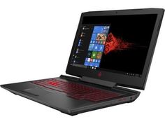 Ноутбук HP Omen 17-an005ur, 17.3&quot;, Intel Core i5 7300HQ 2.5ГГц, 8Гб, 1000Гб, nVidia GeForce GTX 1050 - 4096 Мб, DVD-RW, Free DOS, 1ZB13EA, черный