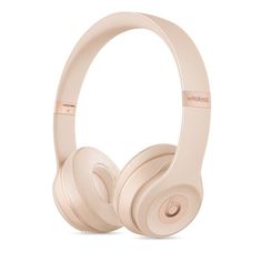 Гарнитура BEATS Solo3, накладные, золотистый матовый, беспроводные bluetooth