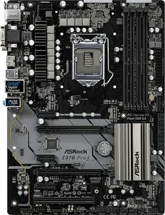 Материнская плата ASROCK Z370 PRO4, LGA 1151v2, Intel Z370, ATX, Ret