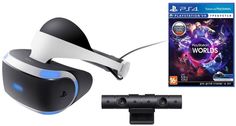 Очки виртуальной реальности SONY PlayStation VR CUH-ZVR1, черный/серебристый [ps719947066]