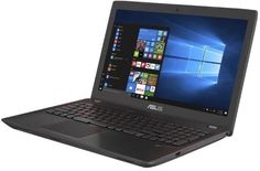 Ноутбук ASUS ROG FX553VD-E41200, 15.6&quot;, Intel Core i5 7300HQ 2.5ГГц, 8Гб, 1000Гб, nVidia GeForce GTX 1050 - 2048 Мб, DVD-RW, Endless, 90NB0DW4-M19310, черный
