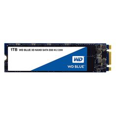 SSD накопитель WD WD Blue WDS100T2B0B 1Тб, M.2, SATA III, NVMe