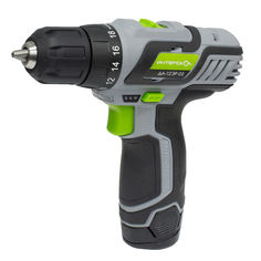 Дрель-шуруповерт ИНТЕРСКОЛ ДА-12ЭР-02, с двумя аккумуляторами [434.1.2.23]