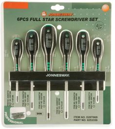 Набор инструментов JONNESWAY D20T06S, 6 предметов [48715]