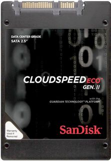 SSD накопитель SANDISK CloudSpeed II Eco SDLF1DAR-480G-1JA2 480Гб, 2.5&quot;, SATA III