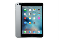 Планшет APPLE iPad mini 4 128Gb Wi-Fi + Cellular MK762RU/A, 2GB, 128GB, 3G, 4G, iOS темно-серый