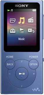 MP3 плеер SONY NW-E394 flash 8Гб синий [nwe394l.ee]