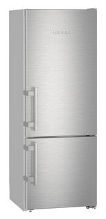 Холодильник LIEBHERR CUef 2915, двухкамерный, нержавеющая сталь