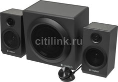 Колонки LOGITECH Z333, черный [980-001202]