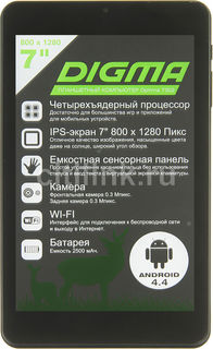 Планшет DIGMA Optima 7302, 512Мб, 8GB, Android 5.1 черный [ts7068aw]