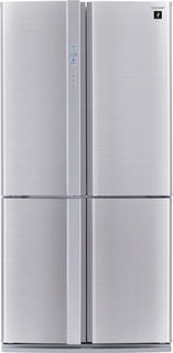 Холодильник SHARP SJ-FP97VST, трехкамерный, нержавеющая сталь
