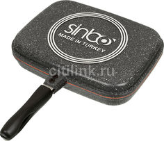 Сковорода-гриль SINBO SP 5218, 32х24см, серый