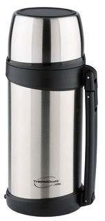 Термос THERMOS THERMOcafe GT-100 SBK, 1л, стальной