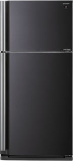 Холодильник SHARP SJ-XE59PMBK, двухкамерный, черный