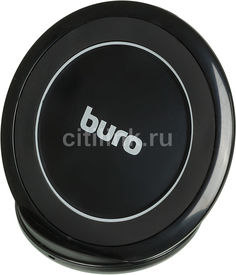 Беспроводное зарядное устройство BURO QF2 QC3.0, 1A, черный