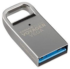 Флешка USB CORSAIR Voyager Vega 128Гб, USB3.0, серебристый [cmfvv3-128gb]