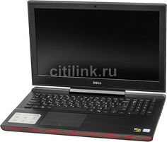 Ноутбук DELL Inspiron 7567, 15.6&quot;, Intel Core i7 7700HQ 2.8ГГц, 16Гб, 1000Гб, 128Гб SSD, nVidia GeForce GTX 1050 Ti - 4096 Мб, Linux, 7567-8838, черный