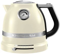 Чайник электрический KITCHENAID 5KEK1522, 2400Вт, серебристый матовый и кремовый