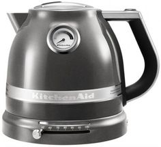 Чайник электрический KITCHENAID 5KEK1522, 2400Вт, серебристый матовый и серебристый