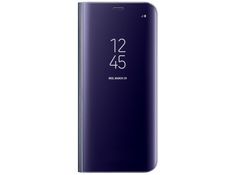 Чехол (флип-кейс) SAMSUNG Clear View Standing Cover, для Samsung Galaxy S8, фиолетовый [ef-zg950cvegru]