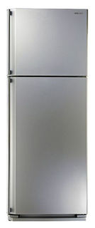 Холодильник SHARP SJ-58CSL, двухкамерный, серебристый