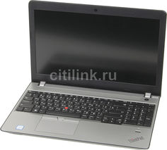 Ноутбук LENOVO ThinkPad Edge 570, 15.6&quot;, Intel Core i5 7200U 2.5ГГц, 4Гб, 1000Гб, Intel HD Graphics 620, DVD-RW, Windows 10 Professional, 20H500BDRT, черный/серебристый