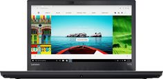 Ноутбук LENOVO ThinkPad T470, 14&quot;, Intel Core i5 7200U 2.5ГГц, 4Гб, 500Гб, Intel HD Graphics 620, Windows 10 Professional, 20HD0000RT, черный