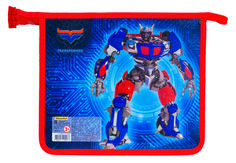 Папка для тетрадей Silwerhof 671906 Трансформер A5 240х205х40мм 1отд. пласт./лам.карт. на молнии